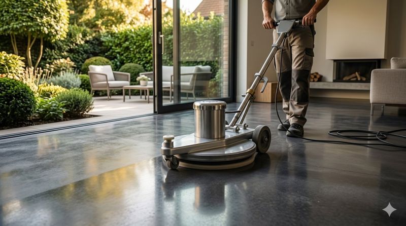 Polished Concrete Installation