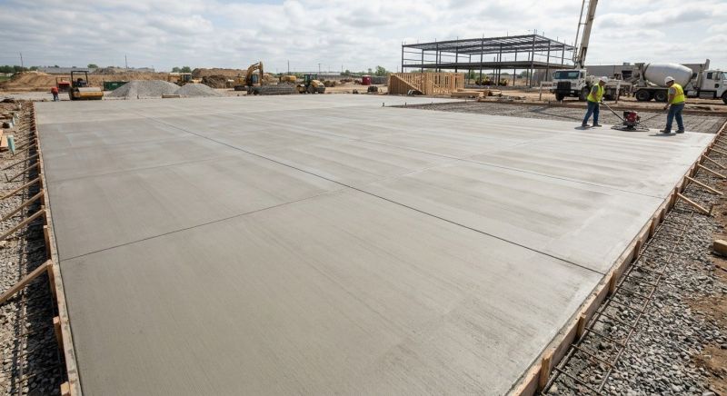 Commercial Slab Installation in Bellingham, WA