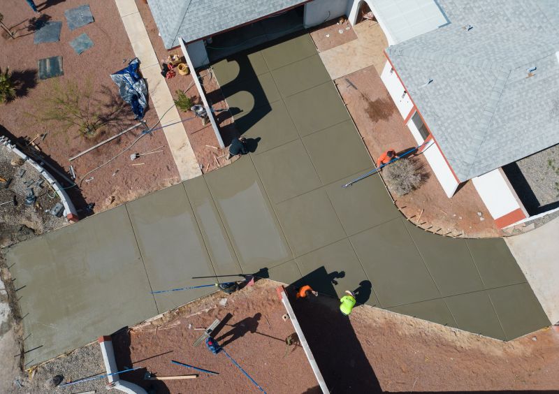 Concrete Driveway Progress