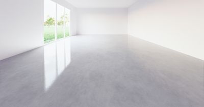 Polished Concrete with Decorative Finish